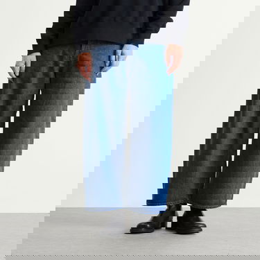Jeans Studio Nicholson Studio Nicholson x Beams Plus Holly Wide Leg Denim Jeans Blå | BPSN2101-70, 2