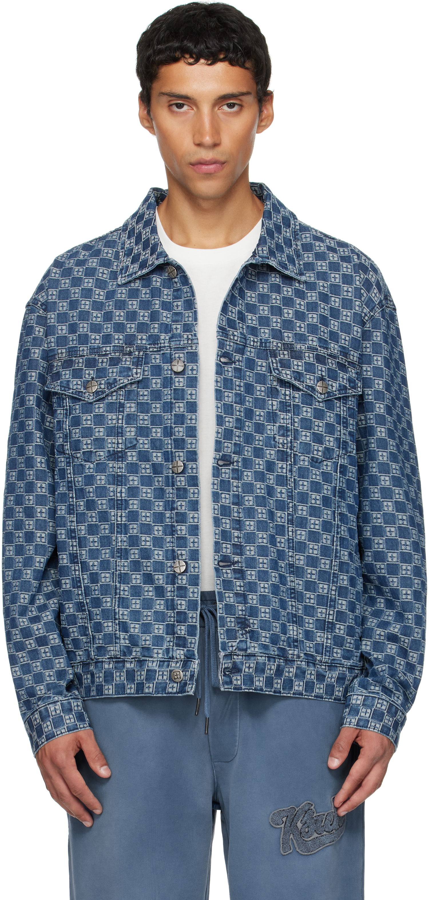 Jakke Ksubi Ksubi Oh G Klassik Denim Jacket Blå | MFA25JK013, 0