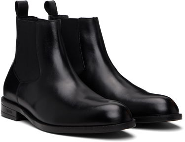 Sneakers og sko BOSS BOSS Leather Chelsea Boots Sort | 50552489, 3