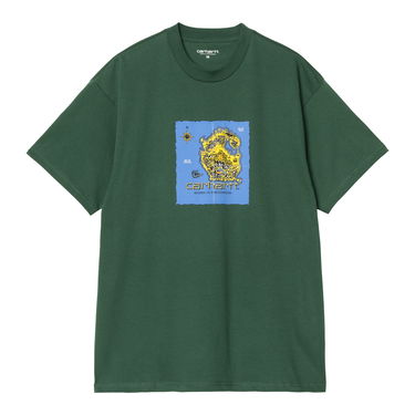 T-shirt Carhartt WIP Carhartt WIP Old World Graphic T-Shirt Grøn | I034777_24, 0
