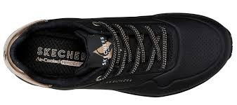 Sneakers og sko Skechers Uno Sort | 155196-BBK, 4