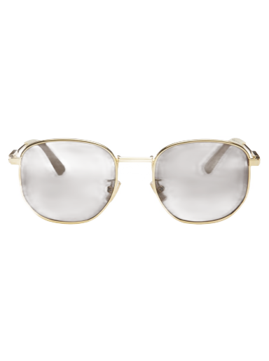 Solbriller Bottega Veneta Round Sunglasses Beige | BV1160SA