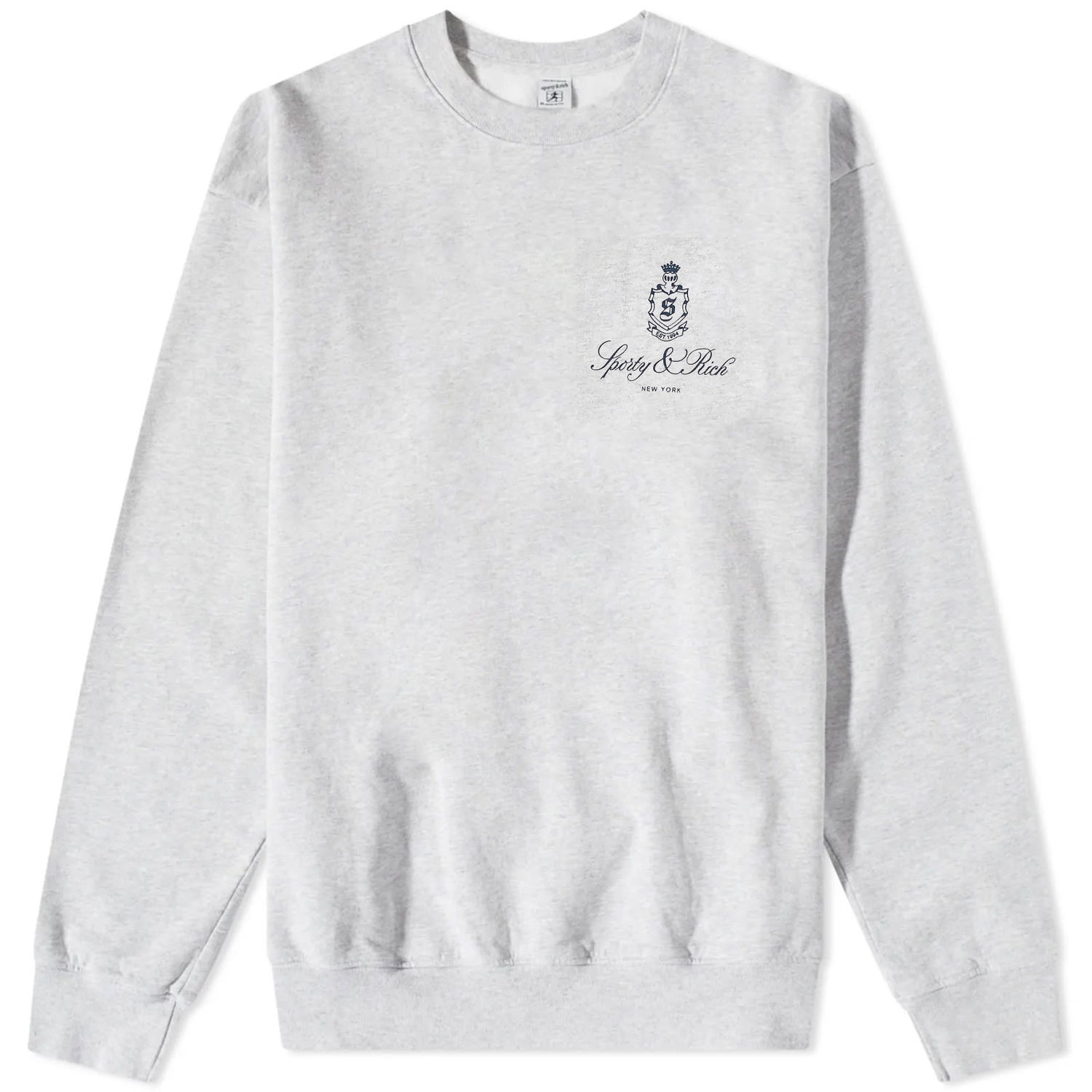Sweatshirt Sporty & Rich Vendome Sweatshirt Hvid | CR835HG, 0