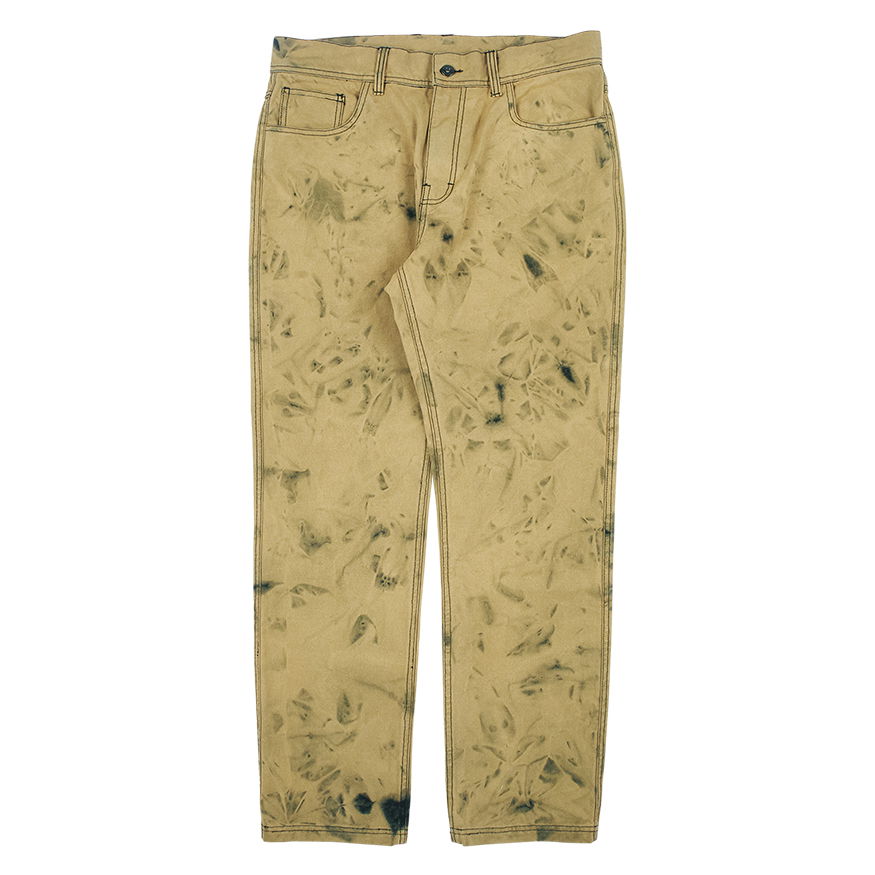 Bukser Pleasures Locust Twill Pants Beige | P22SU023, 0