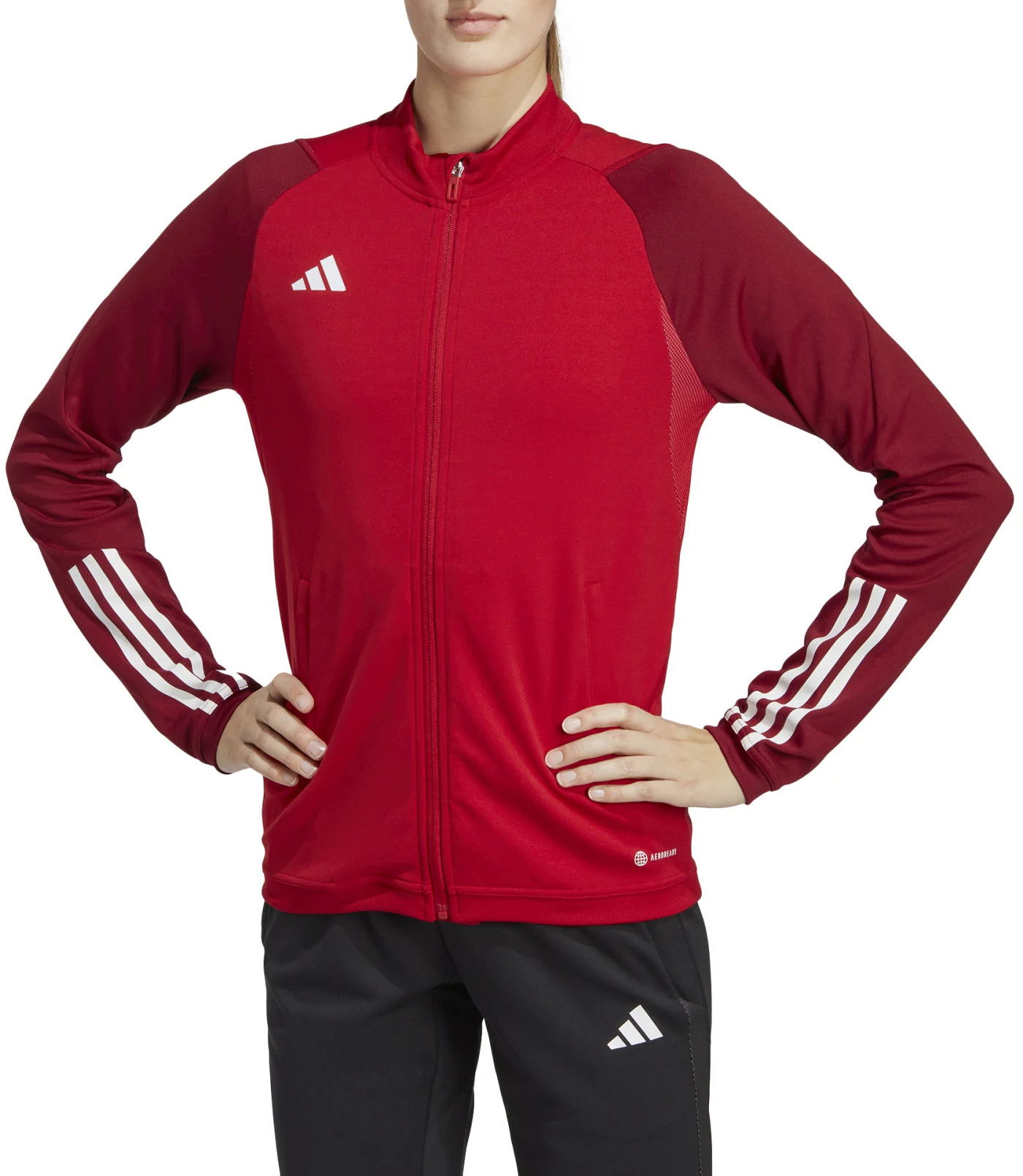 Jakke adidas Originals Tiro 23 Competition Zip Top Rød | ic4605, 0