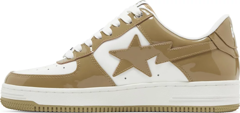 Sneakers og sko BAPE Bape Sta #6 Beige/White Velikost: 44 Beige | 001FWI701022I-BEI, 1