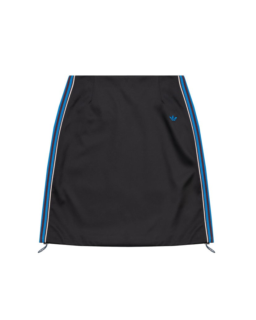 Nederdel adidas Originals Wales Bonner Satin Skirt Sort | JW6244