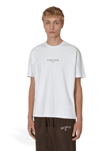 T-shirt GUESS Classic Logo T-Shirt Hvid | M2BI01KBB50 G046