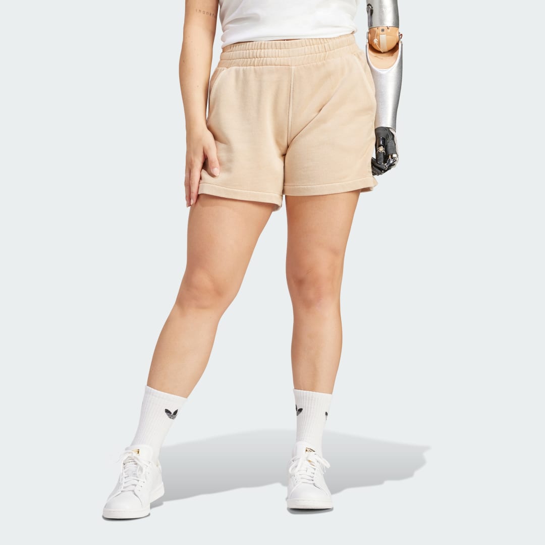 Shorts adidas Performance Essentials Plus Beige | IT4288, 1