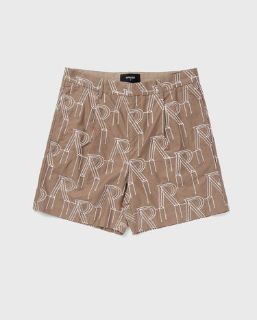 Shorts Represent Clo Represent EMBRODIERED INITIAL TAILORED SHORT men Casual Shorts beige in size: Brun | MLM717-431, 2