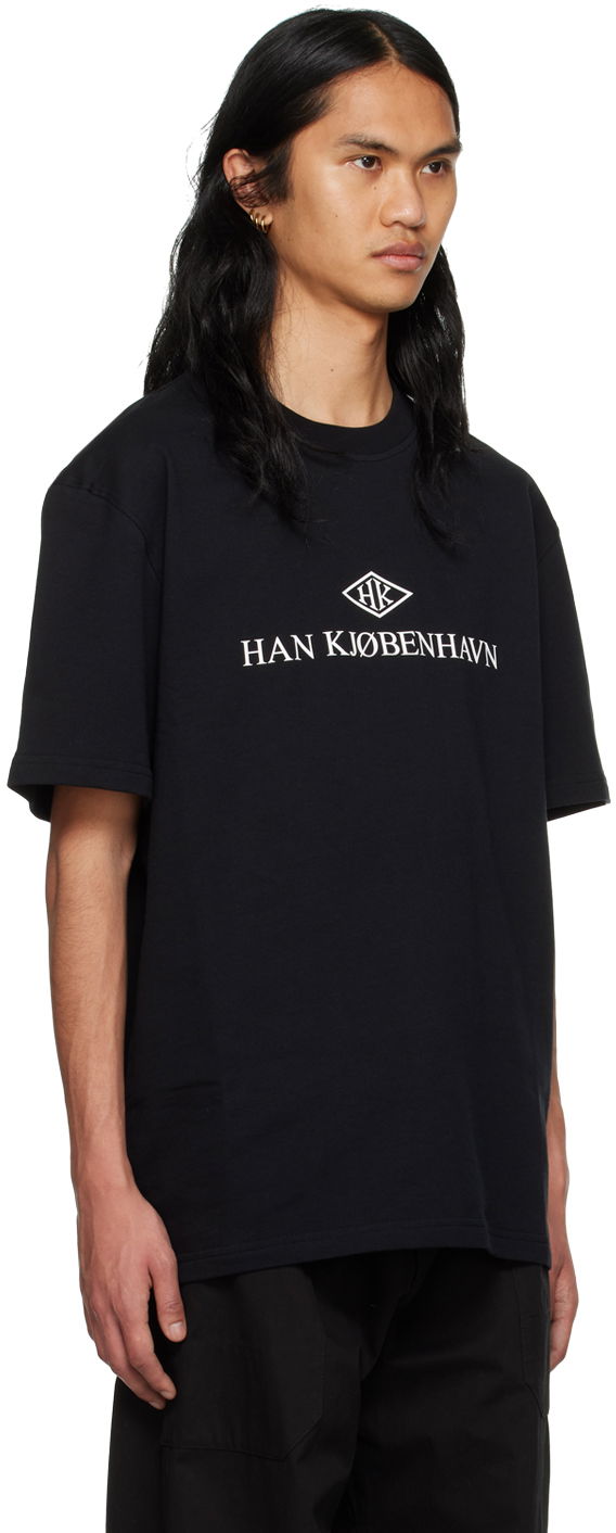 T-shirt Han Kjøbenhavn Han Kjobenhavn T-Shirt Sort | M-132919, 1