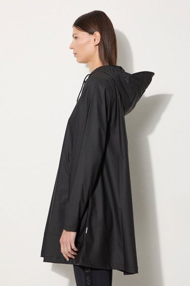 Jakke Rains A-Line Jacket Sort | 18050-01, 3