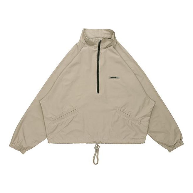 Vindjakke Fear of God Half-Zip Track Jacket Beige | FOG-FW20-188, 0