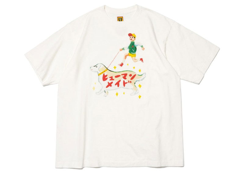 T-shirt Human Made Keiko Sootome #6 Graphic T-Shirt Hvid | XX25TE004