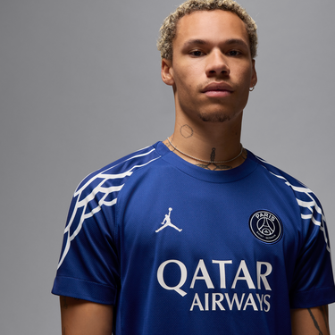 Jersey Jordan Paris Saint-Germain Stadium Dri-FIT Fourth Replica Jersey 2024/25 by Jordan Blå | HJ0865-493, 2