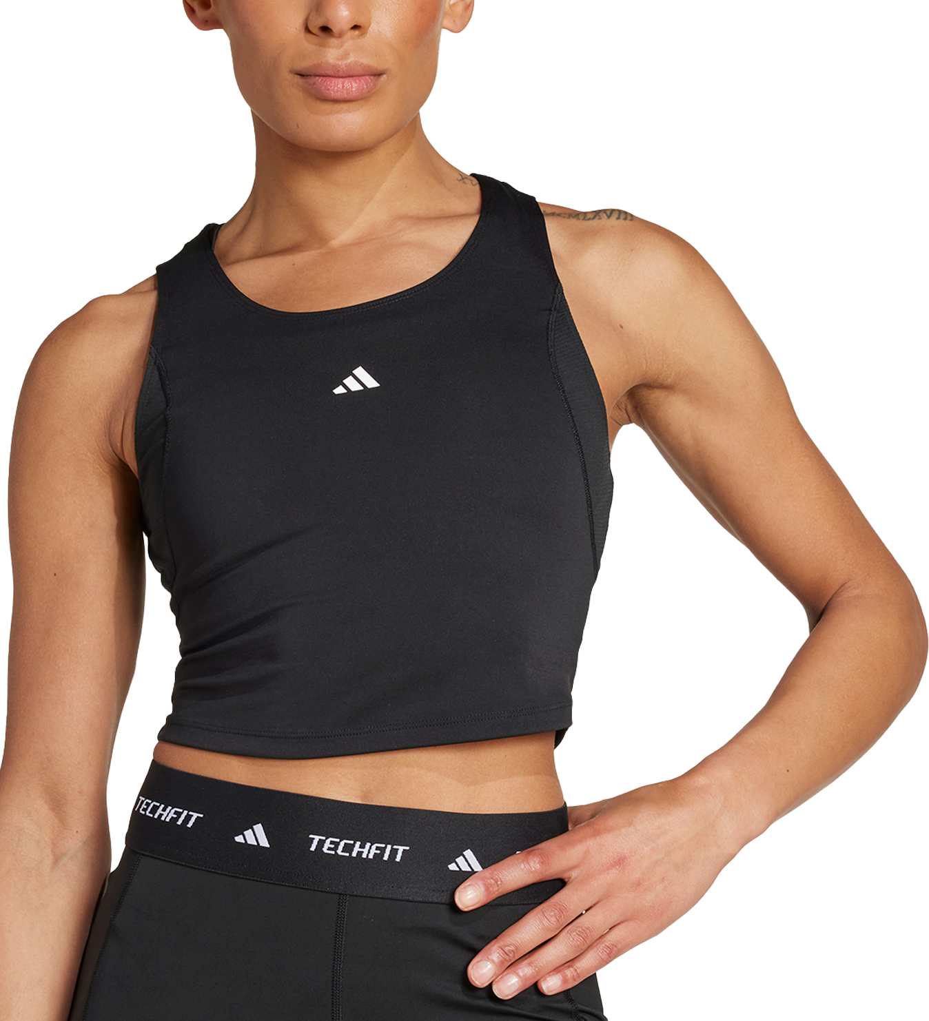 Tanktop adidas Originals TF CROP TK Sort | ik7921, 0