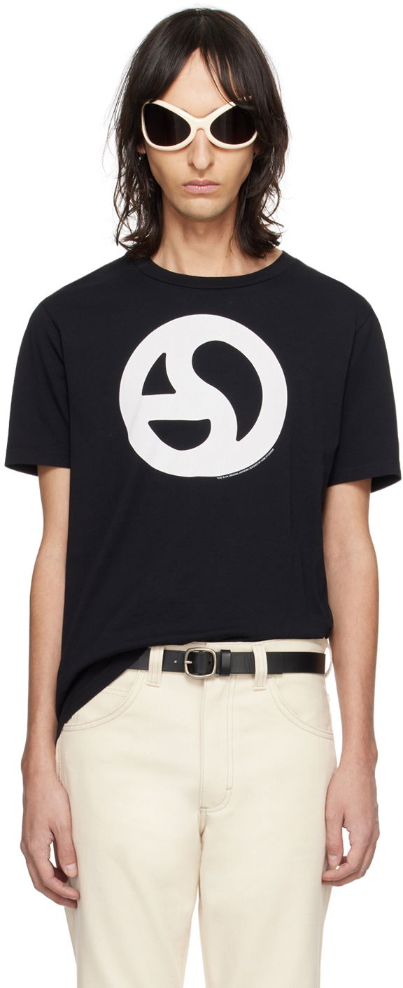 T-shirt Acne Studios Graphic T-Shirt Sort | CL0265-