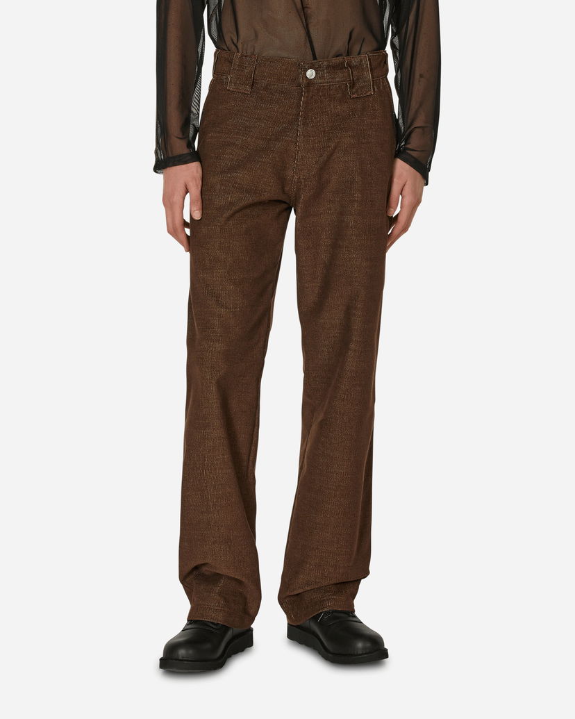 Bukser AFFXWRKS Advance Pants Rust Brown Brun | SS24TR07 RUBR