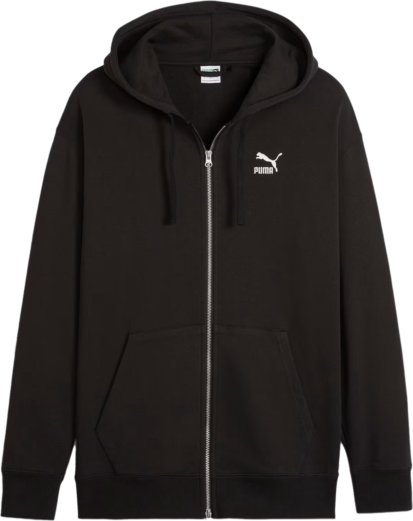 Sweatshirt Puma Puma Better Classics Full-Zip Hoodie Sort | 624247-01