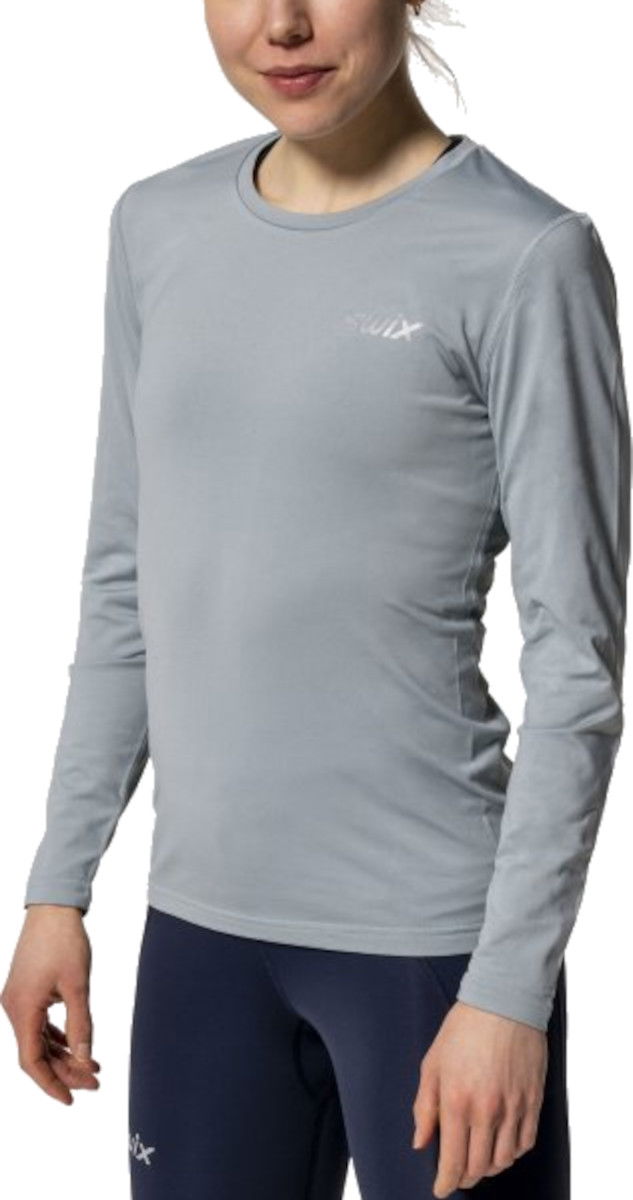 T-shirt SWIX Swix Pace NTS Long Sleeve T-Shirt Grå | 10015-23-71601