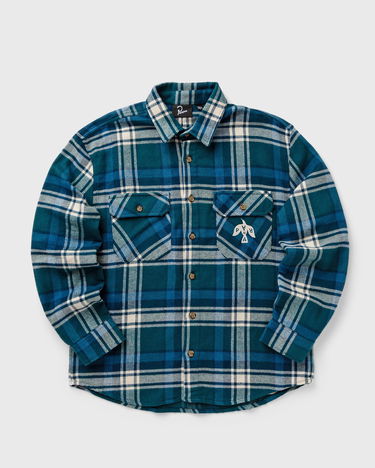Skjorte By Parra CROW Plaid Flannel Shirt Flerfarvet | 54330, 1