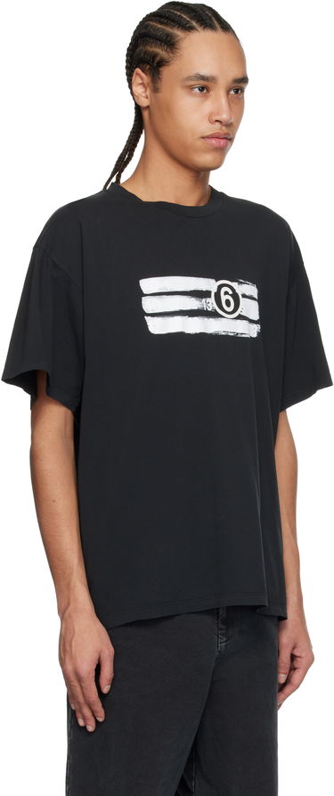 T-shirt Maison Margiela MM6 Maison Margiela Numeric T-Shirt Sort | SH2GC0023 M20115, 1