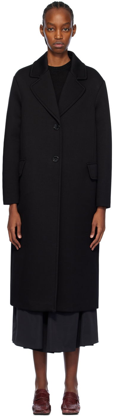 Frakker Max Mara Max Mara Radice Coat Sort | 2419901011600 MM13074