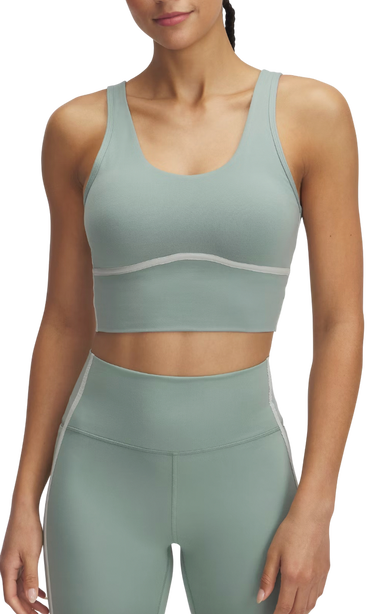 Crop top Under Armour Meridian Piped Crop Tank Grøn | 6003529-348, 0