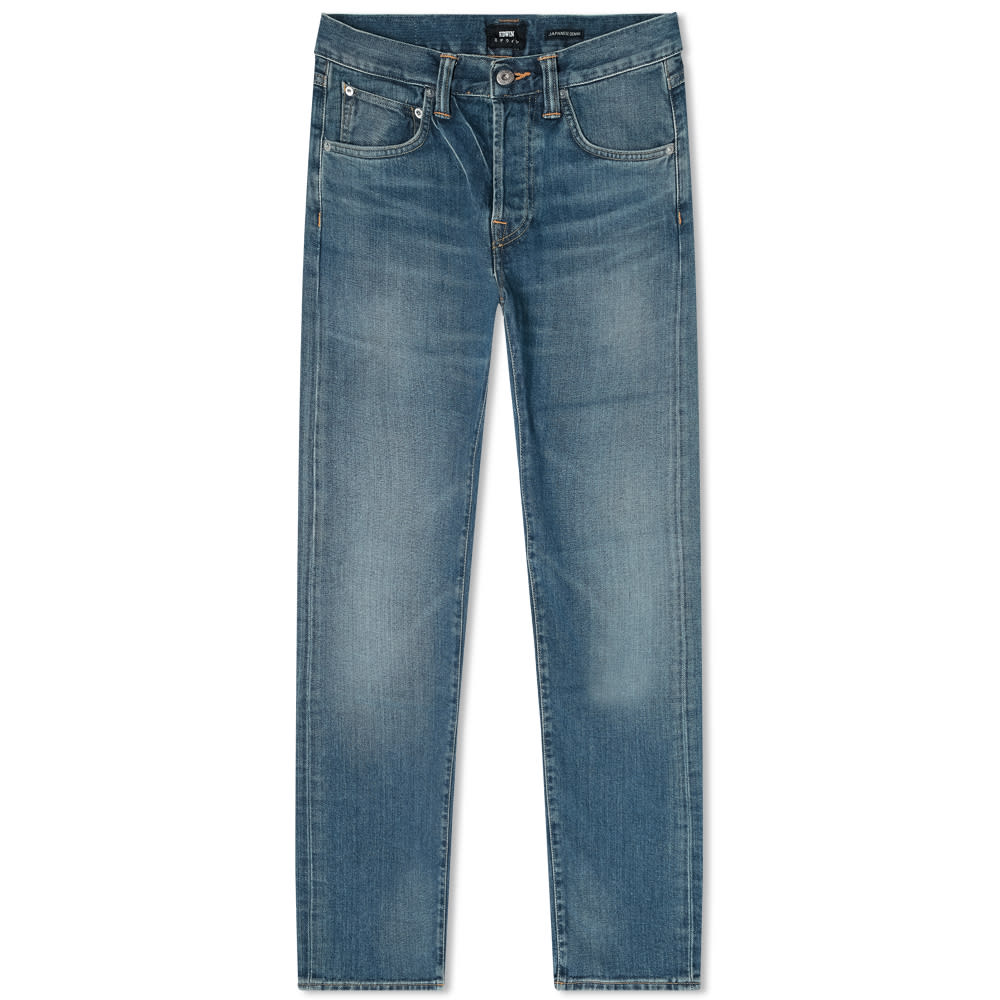 Jeans EDWIN ED-55 Regular Tapered Jeans Mørkeblå | I025957-01ZE, 0