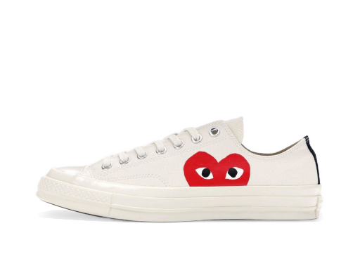 Sneakers og sko Converse Comme des Garcons x Chuck 70s Low "PLAY" Hvid | 150207C