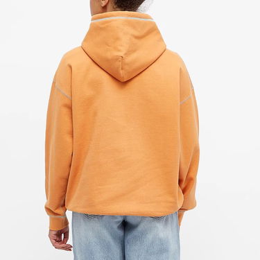 Sweatshirt BAPE Colour Stitching Oversized Pullover Hoody Orange | 001PPI302005L-ORG, 2