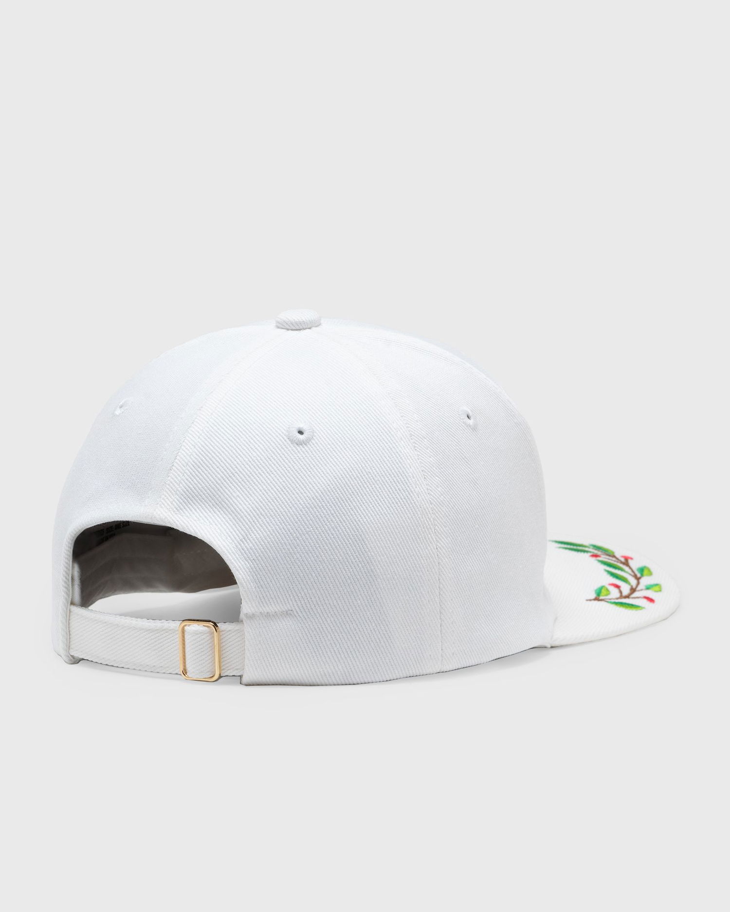 Kasket Casablanca CASA WAY LAUREL EMBROIDERED CAP Hvid | APS24-HAT-008-01, 1