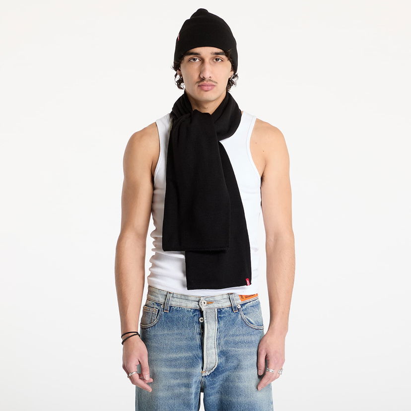 Tanktop Levi's Knit Scarf And Beanie Set Hvid | 000JS-0000