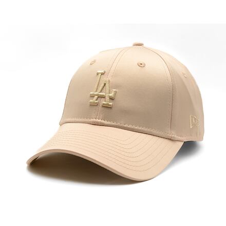 Kasket New Era Satin 9FORTY LA Dodgers Adjustable Cap Beige | 60595362