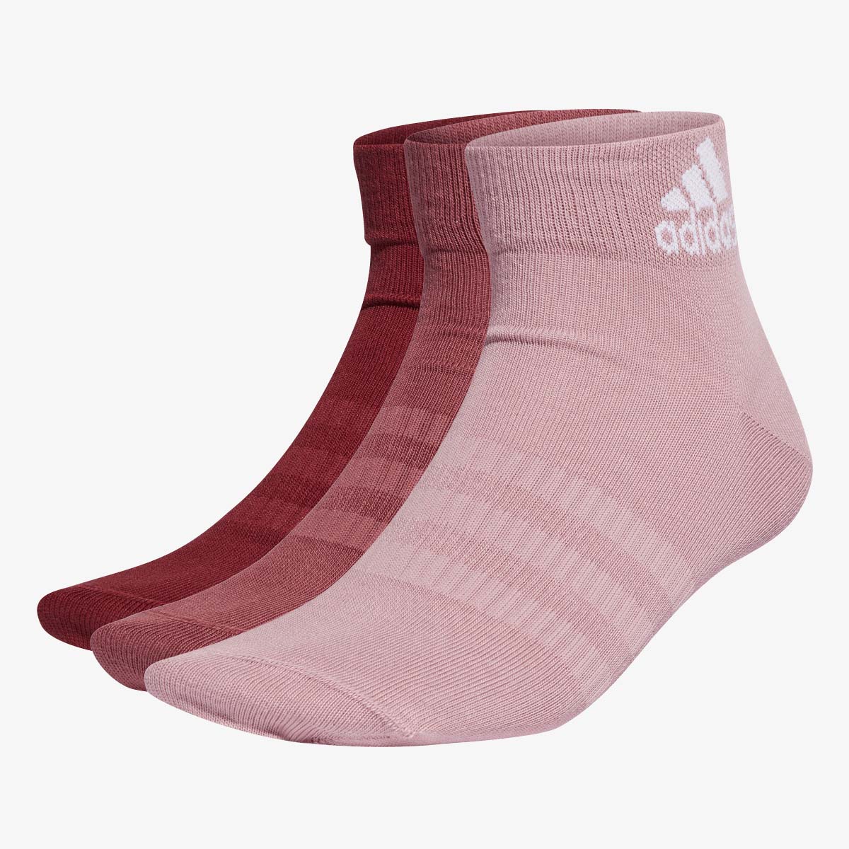 Sokker adidas Performance Performance Ankle Socks 3-Pack Rød | HE4997, 1