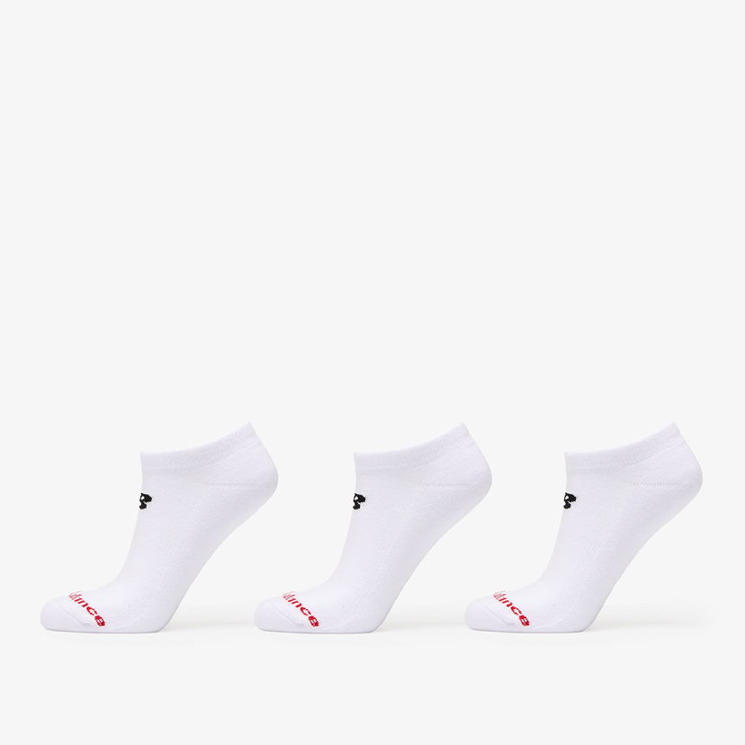 Sokker New Balance Everyday No Show Socks 3-Pack Hvid | LAS51453WT