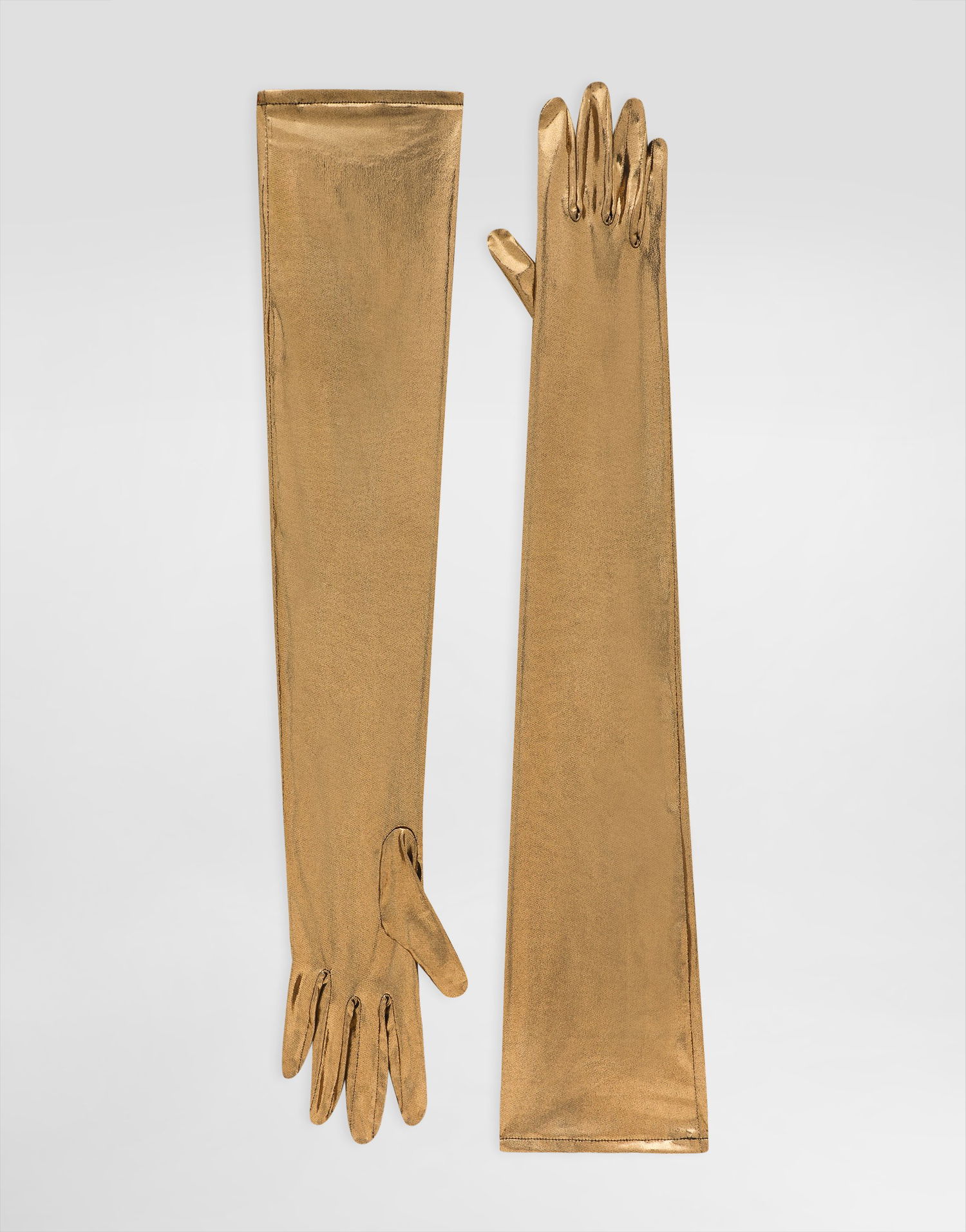 Handsker Dolce & Gabbana Long Gloves Gold Metalisk | FG108AFURMQS0997, 0
