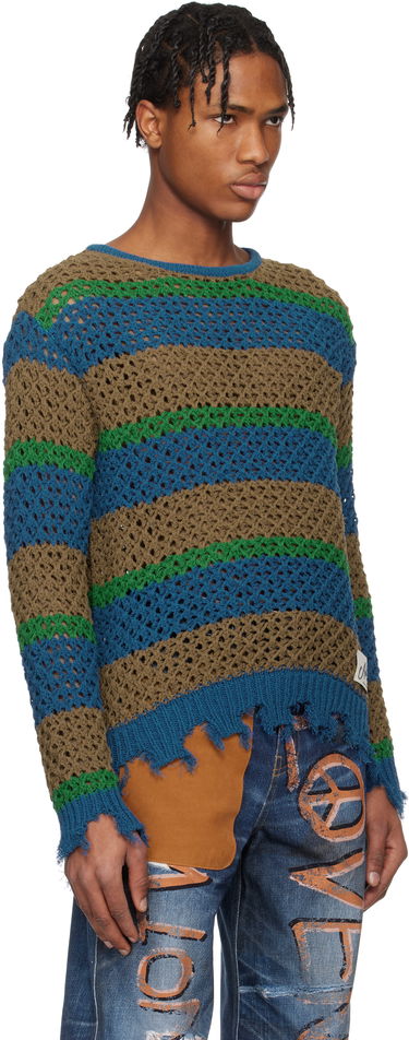 Sweater Andersson Bell Andersson Bell Damaged Stripe Knit Sweater Flerfarvet | atb1239u, 4