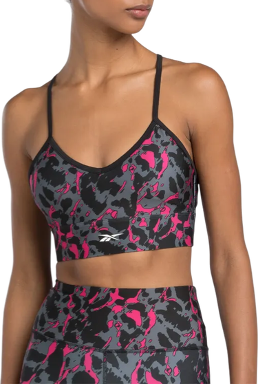 Bh Reebok Reebok ID Train Printed Sports Bra Flerfarvet | 100208502, 3
