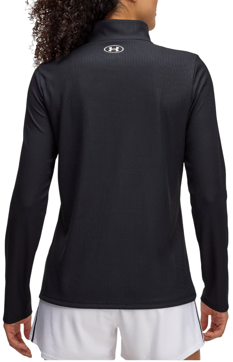 Sweatshirt Under Armour Tech Rib 1/2 Zip Sweatshirt Sort | 1389857-001, 1