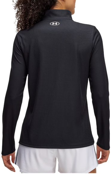 Sweatshirt Under Armour Tech Rib 1/2 Zip Sweatshirt Sort | 1389857-001, 1