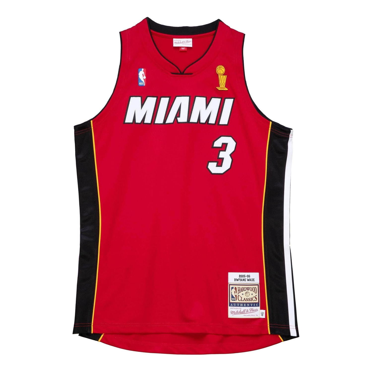 Jersey Mitchell & Ness Heat 2005-06 Dwyane Wade Jersey Rød | AJY43254-MHE05DWASCAR, 0