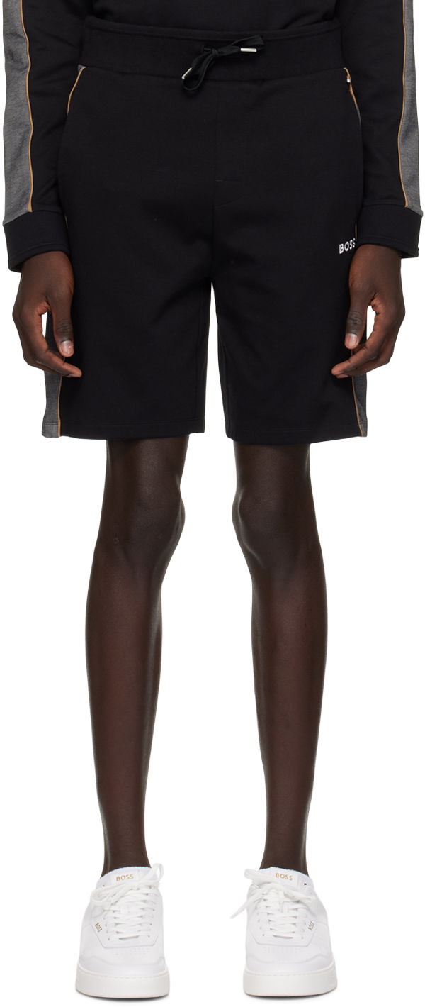 Shorts BOSS Straight-Leg Shorts Sort | 50511042, 0