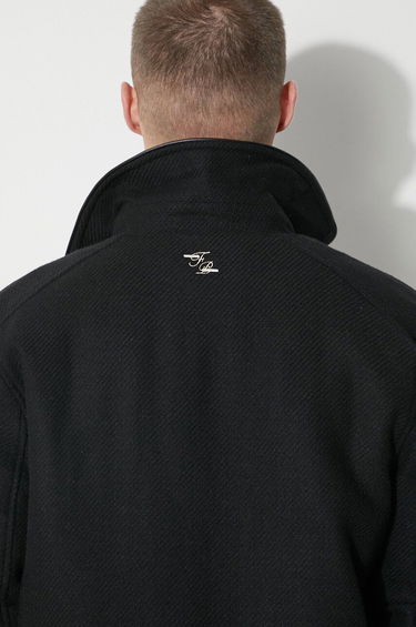 Bomberjakke Filling Pieces Filling Pieces Wool Bomber Jacket Sort | 78634101861, 5