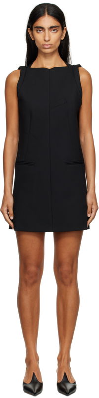 MM6 Maison Margiela Boatneck Mini Dress