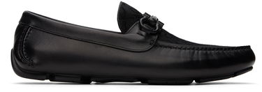 Sneakers og sko FERRAGAMO Salvatore Ferragamo Gancini Ornament Loafers Sort | 775576, 0