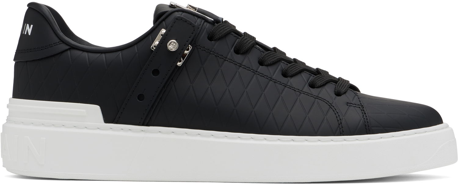 Sneakers og sko Balmain Balmain B-Court B-Buzz Sort | EM1VI370LCGD, 0