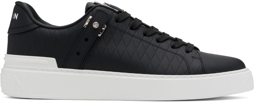 Sneakers og sko Balmain Balmain B-Court B-Buzz Sort | EM1VI370LCGD
