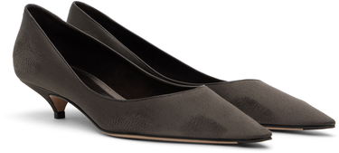 Sneakers og sko The Row The Row Liisa Kitten Heels Grå | F1542-W326, 3