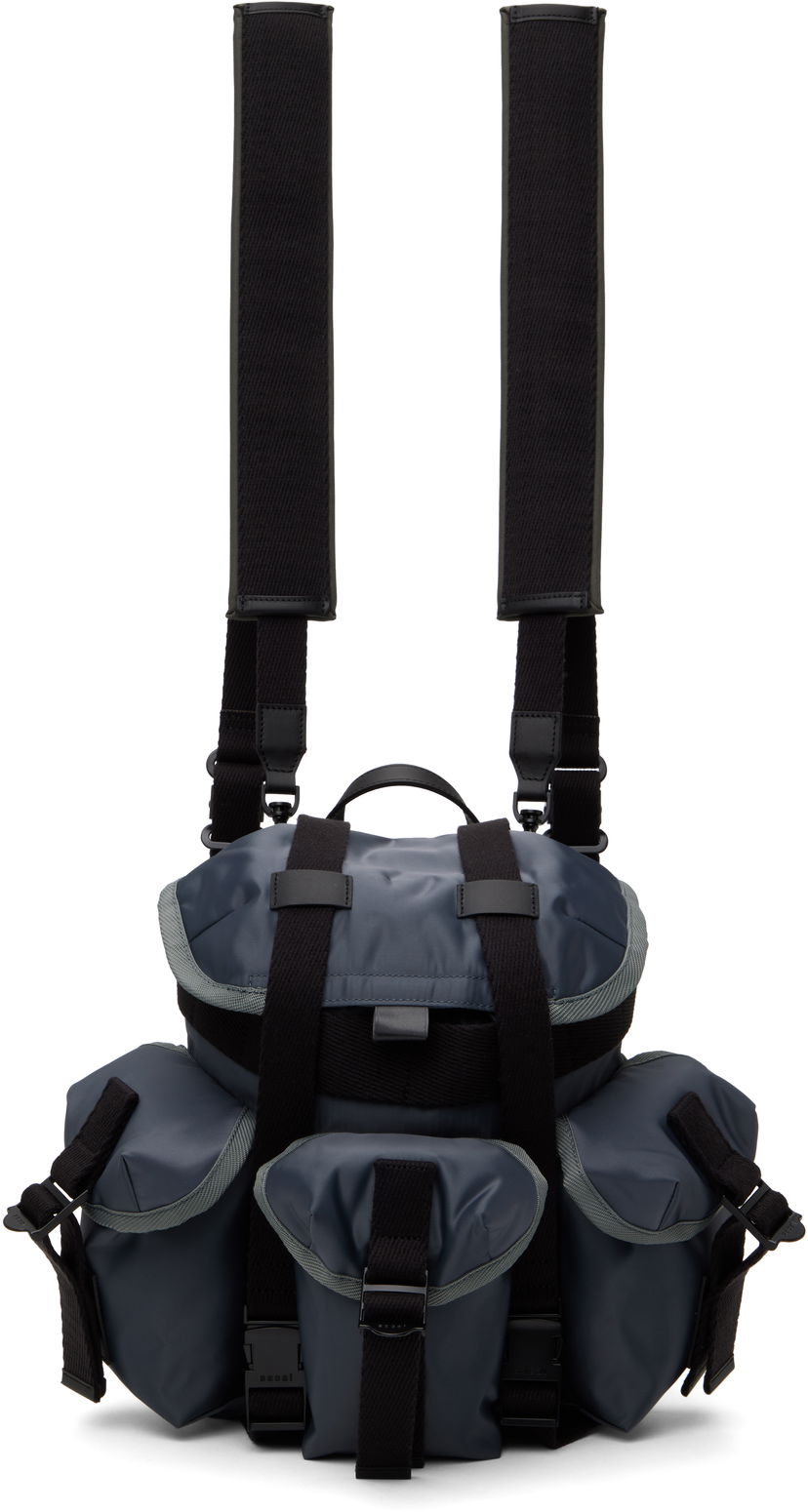 Rygsæk sacai Sacai Alice Small Backpack Blå | 25-0940S